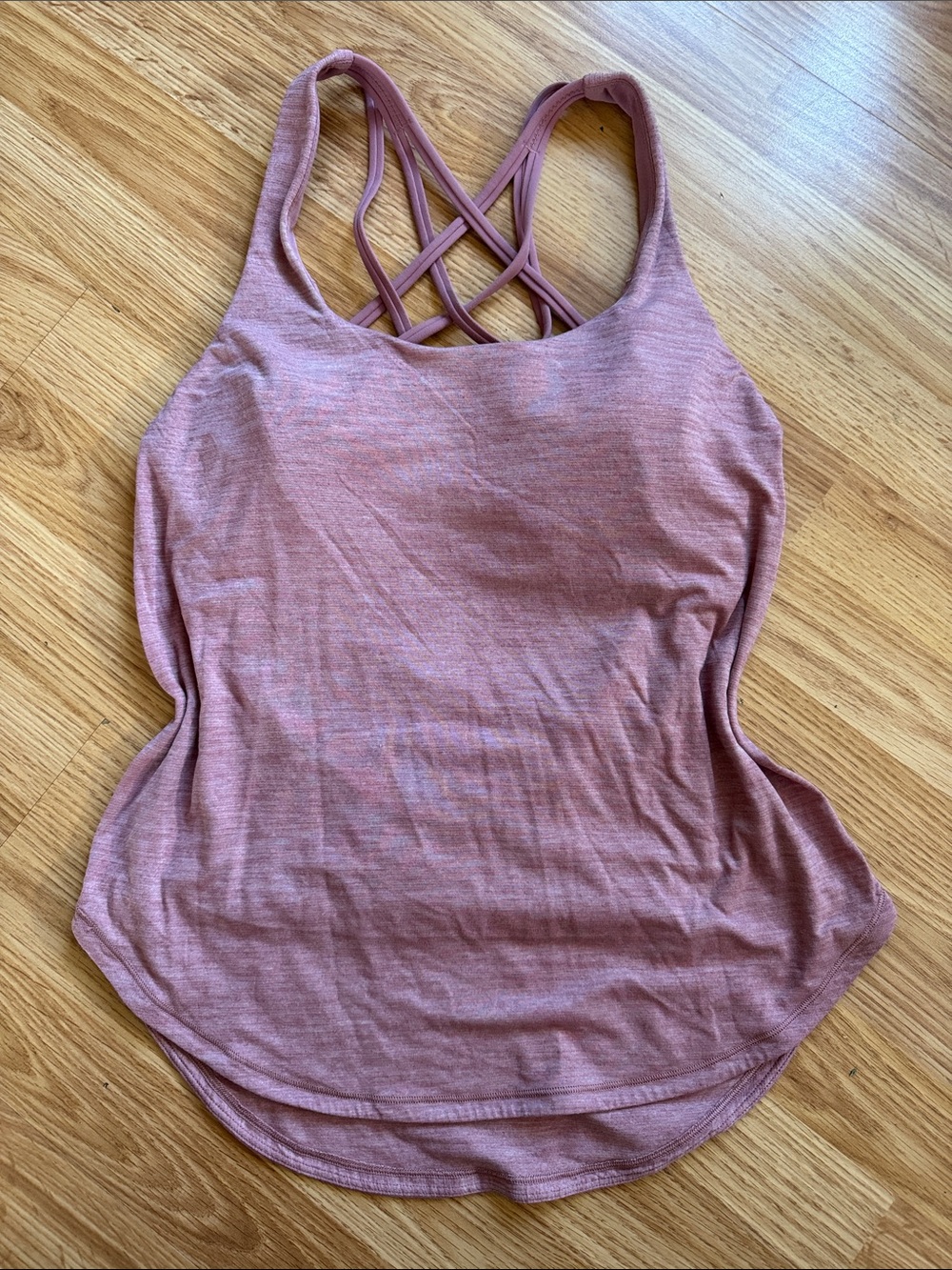 Mauve Lululemon Strappy Tank Top ✨ size 8